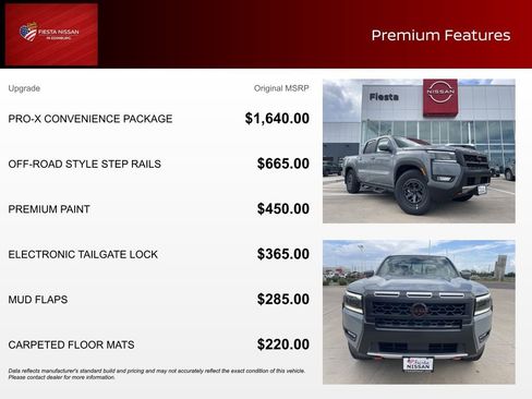 New 2026 Nissan Frontier Pro-X w/ Pro-X Convenience Package RWD image 3