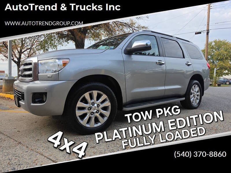 Used 2008 Toyota Sequoia Platinum w/ Cold Area Pkg AWD/4WD image 1