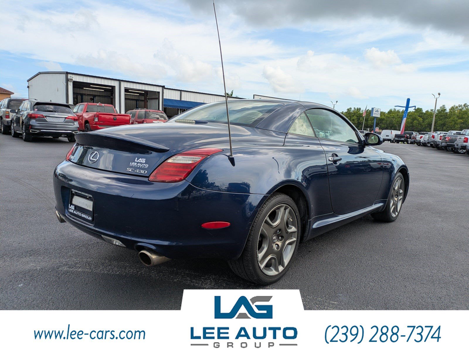 Used 2006 Lexus SC 430 Convertible w/ Preferred Accessory Pkg RWD image 3
