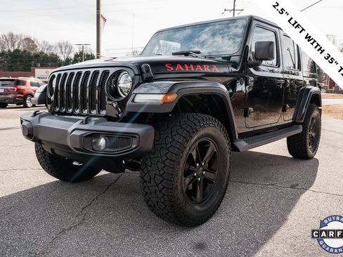 Used 2021 Jeep Wrangler Unlimited Sahara image 3