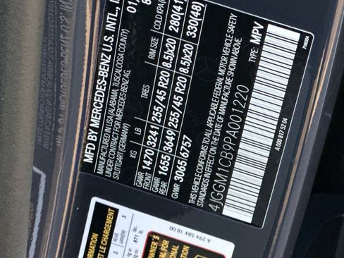 Certified 2023 Mercedes-Benz EQE 350+ 4MATIC SUV image 39