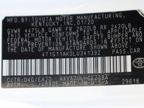 Used 2020 Toyota Camry SE FWD image 44