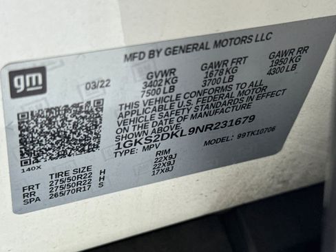 Used 2022 GMC Yukon Denali AWD/4WD image 38