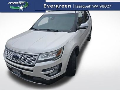 Certified 2017 Ford Explorer Platinum