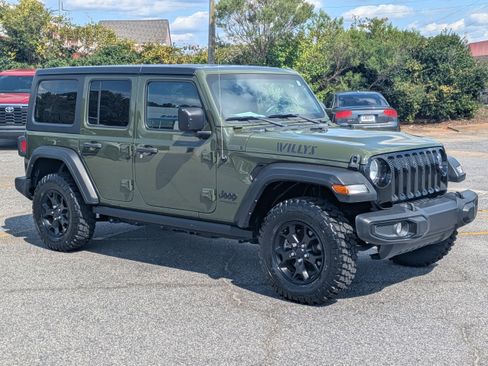 Used 2021 Jeep Wrangler Unlimited Sport image 2