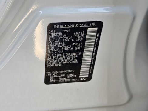 Certified 2025 INFINITI QX80 Sensory w/ Exterior Package AWD/4WD image 22