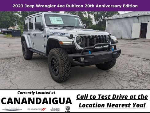 New 2023 Jeep Wrangler Unlimited Rubicon 4xe image 1