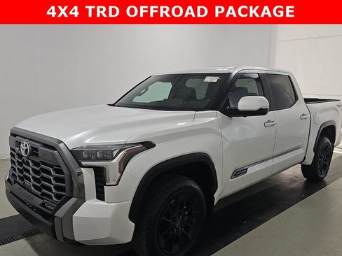 Used 2025 Toyota Tundra Platinum w/ TRD Performance Package (TMS) AWD/4WD image 1