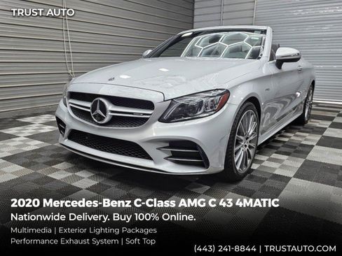 Used 2020 Mercedes-Benz C 43 AMG 4MATIC Cabriolet image 1