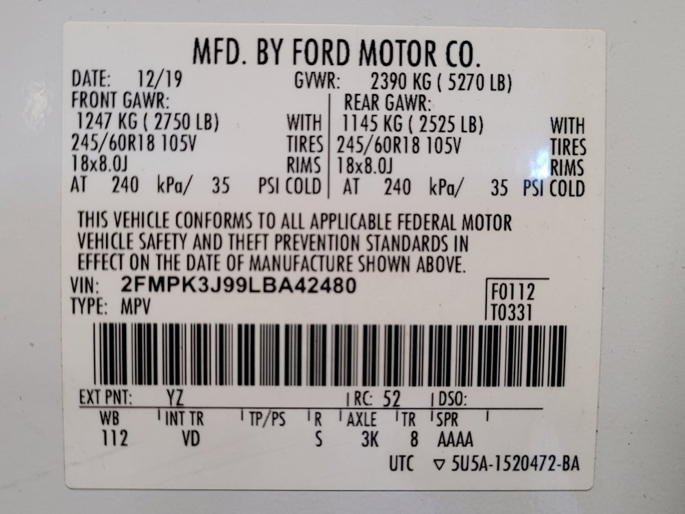 Used 2020 Ford Edge SEL w/ Convenience Package FWD image 33