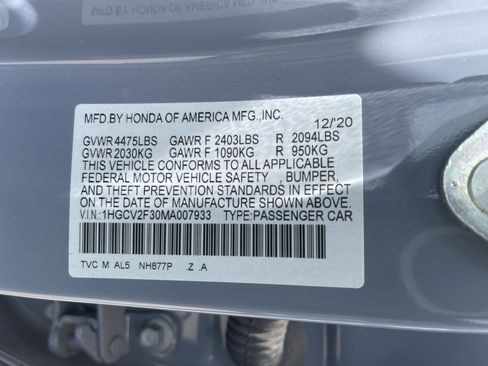 Used 2021 Honda Accord Sport image 5