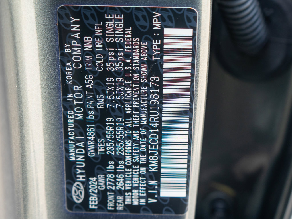 Used 2024 Hyundai Tucson Limited AWD/4WD image 39