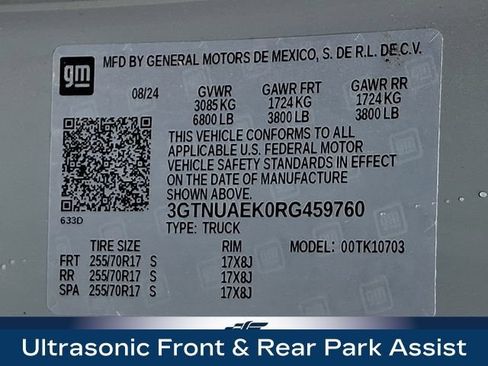 Used 2024 GMC Sierra 1500 Pro w/ Pro Value Package AWD/4WD image 34