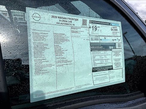 New 2026 Nissan Frontier S image 13