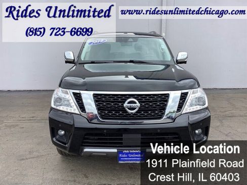 Used 2019 Nissan Armada Platinum w/ Captain's Chairs Package image 8