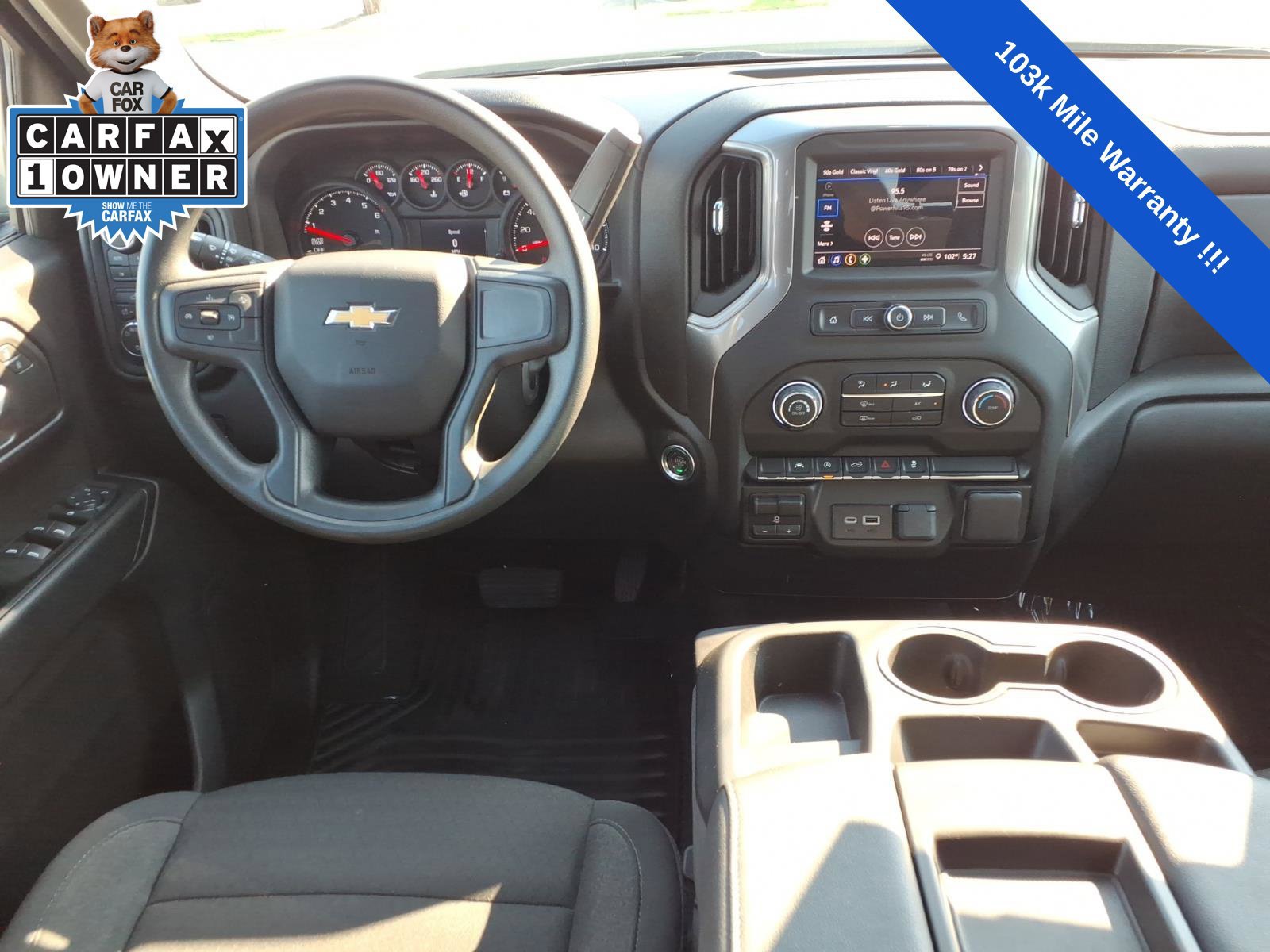 Used 2025 Chevrolet Silverado 1500 Custom w/ Turbomax Blackout Package AWD/4WD image 14