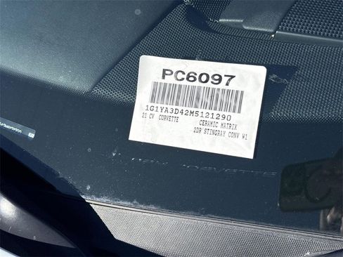 Used 2021 Chevrolet Corvette Stingray Convertible w/ Battery Protection Package image 28