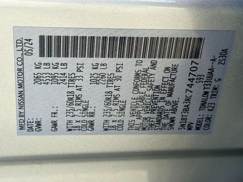 Used 2024 Nissan Rogue SV w/ SV Premium Package image 32