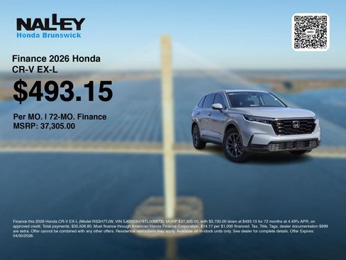 New 2026 Honda CR-V EX-L image 7