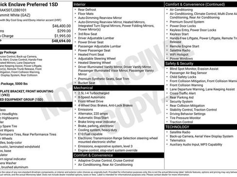New 2026 Buick Enclave Preferred image 45