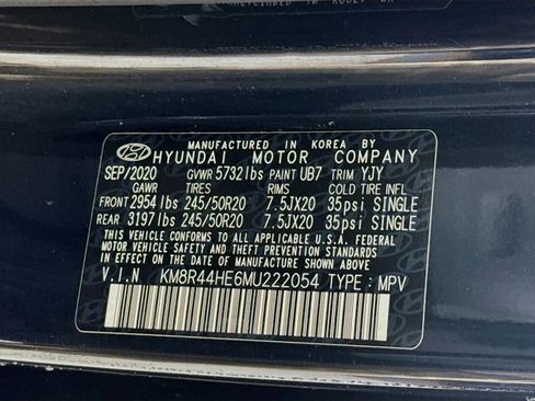 Used 2021 Hyundai Palisade SEL w/ Premium Package image 38