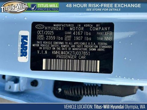 New 2026 Hyundai Elantra N Base image 34