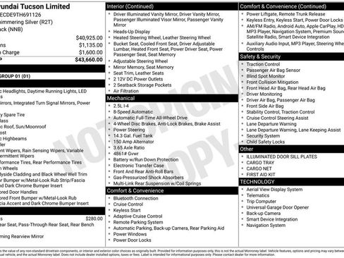 New 2026 Hyundai Tucson Limited image 6