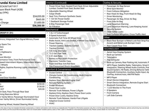 New 2026 Hyundai Kona Limited AWD/4WD image 4