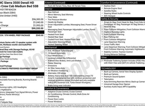 Used 2024 GMC Sierra 3500 Denali Ultimate AWD/4WD image 32