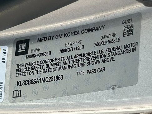 Used 2021 Chevrolet Spark LS image 28