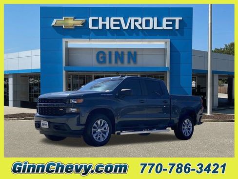 Used 2021 Chevrolet Silverado 1500 Custom image 1