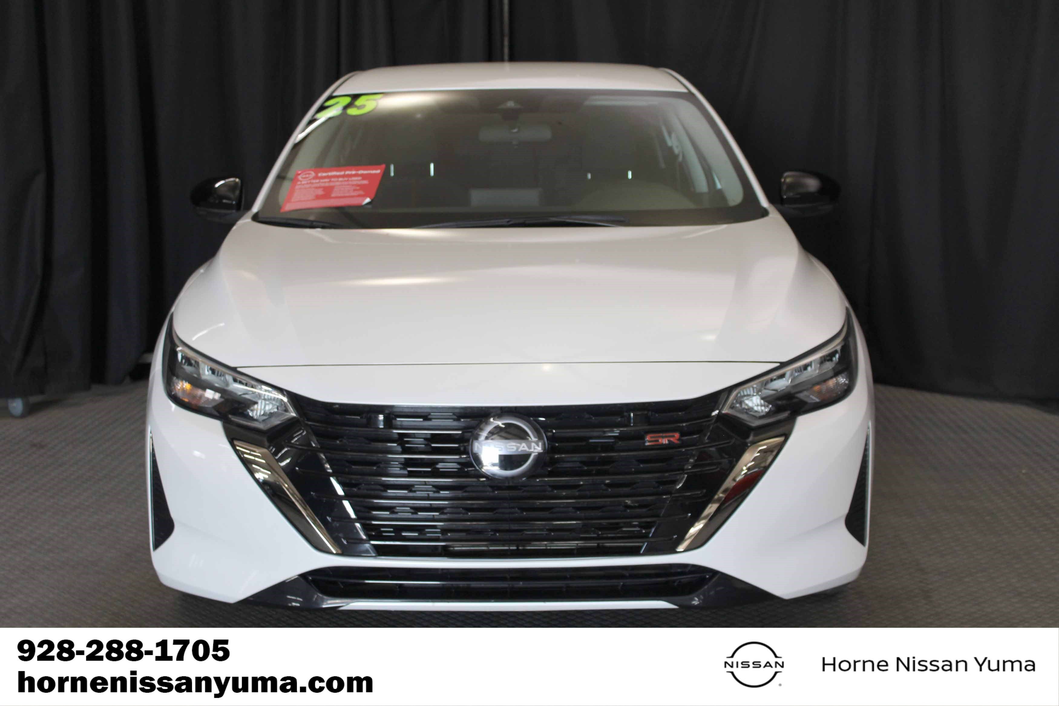 Certified 2025 Nissan Sentra SR FWD image 2