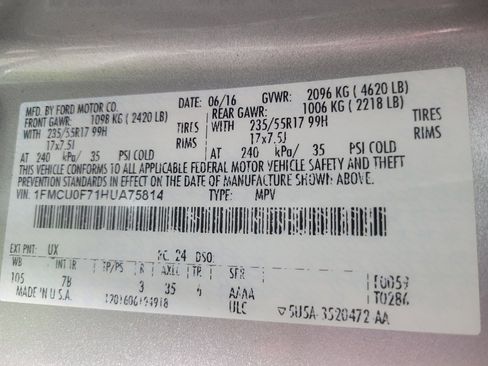 Used 2017 Ford Escape S image 33