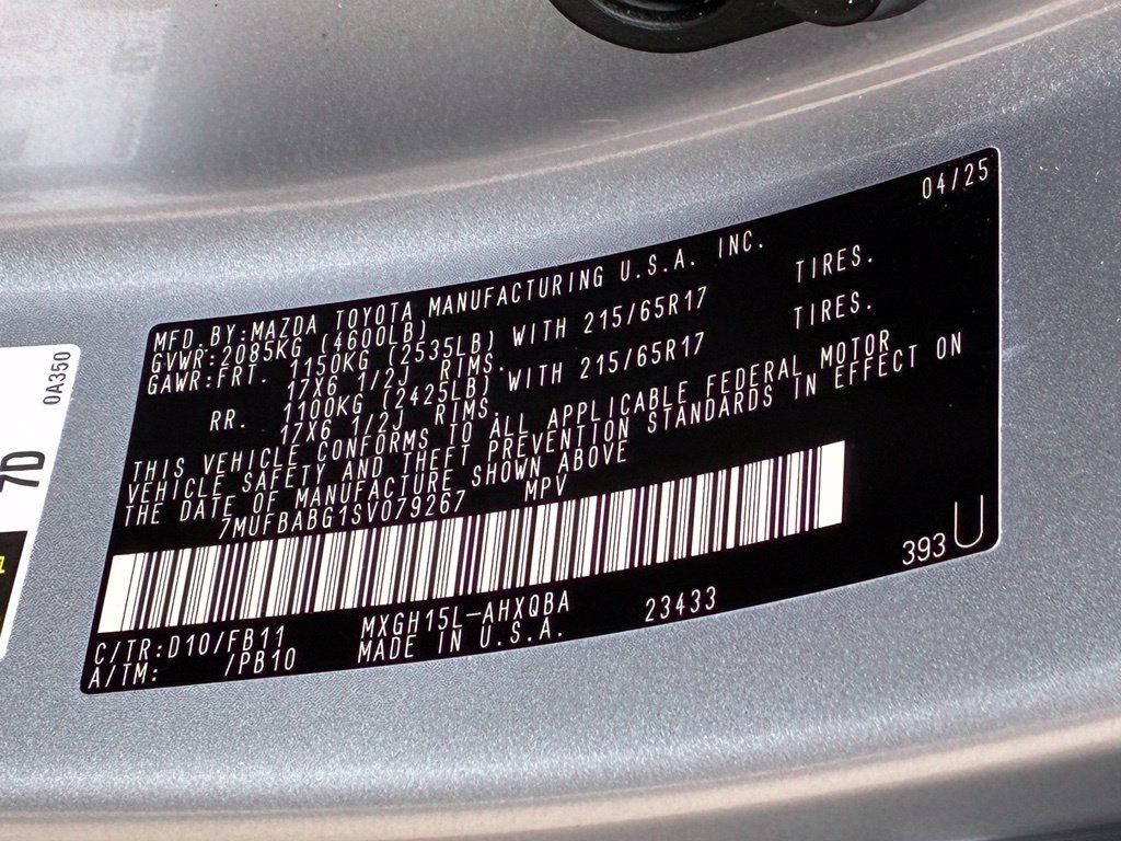 Used 2025 Toyota Corolla Cross AWD Hybrid image 32