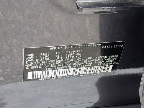 Used 2023 Subaru Legacy Limited image 26