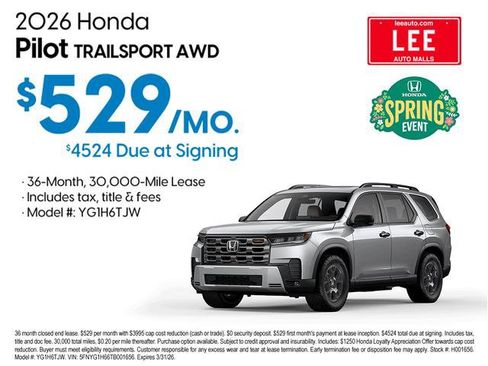 New 2026 Honda Pilot Elite image 4