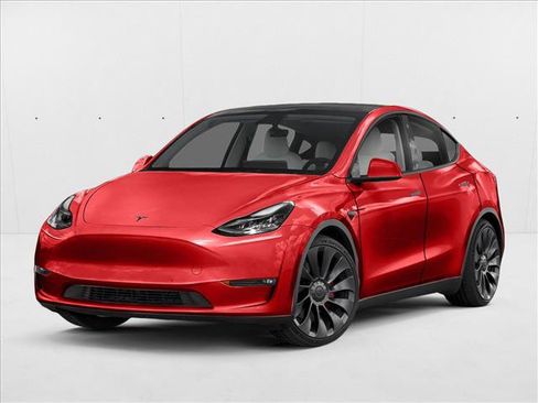 Used 2023 Tesla Model Y Long Range AWD/4WD image 1