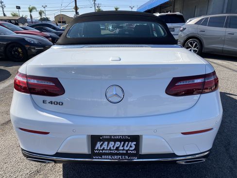 Used 2018 Mercedes-Benz E 400 Cabriolet w/ Premium 1 Package image 10