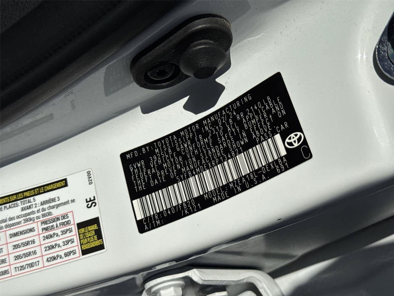 Used 2024 Toyota Corolla LE FWD image 23
