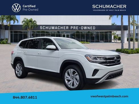 Used 2023 Volkswagen Atlas SE w/ Panoramic Sunroof Package FWD image 1