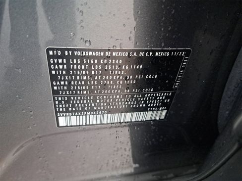 Used 2023 Volkswagen Tiguan S image 39
