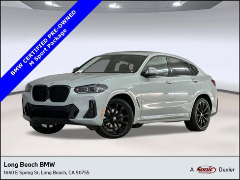 Certified 2023 BMW X4 xDrive30i w/ M Sport Package AWD/4WD image 1