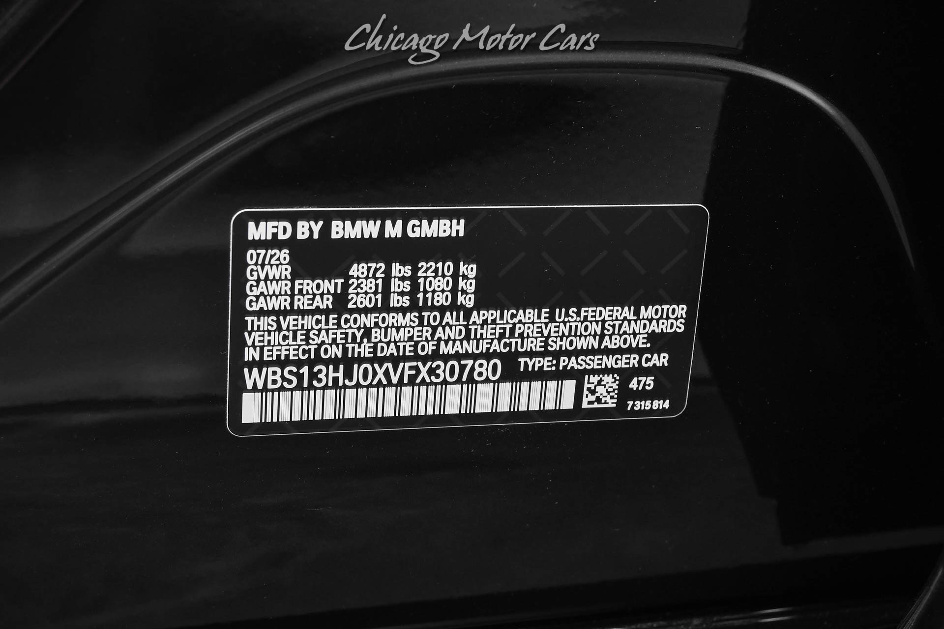 Used 2027 BMW M3 w/ M Carbon Exterior Package RWD image 65
