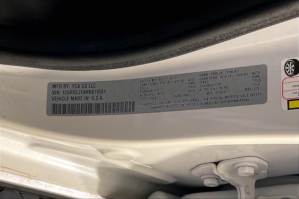 Used 2021 RAM 1500 Laramie RWD image 41