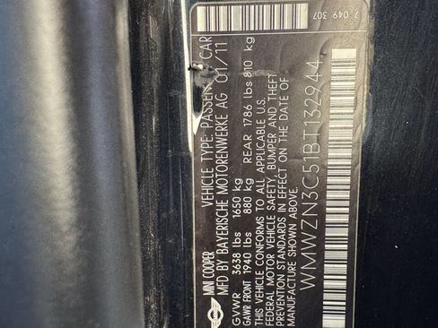 Used 2011 MINI Cooper Convertible image 15