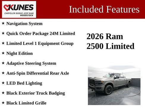 New 2026 RAM 2500 Limited image 3