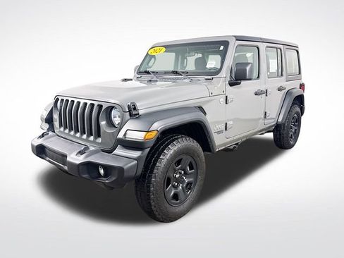 Used 2021 Jeep Wrangler Unlimited Sport image 3
