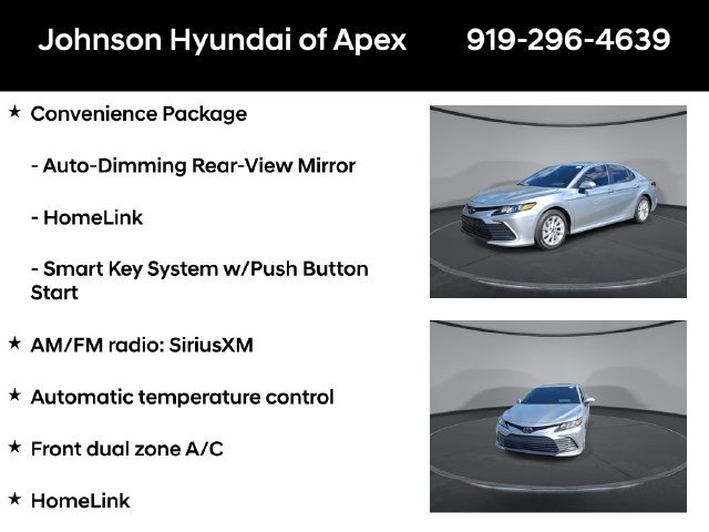Used 2024 Toyota Camry LE w/ Convenience Package FWD image 6