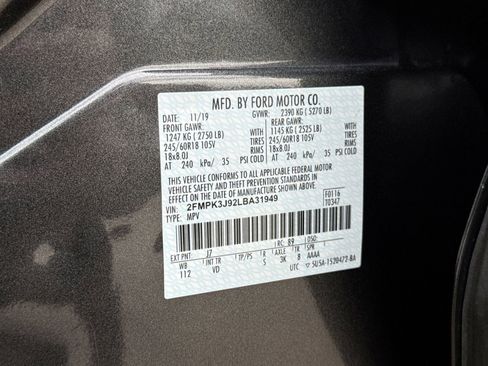 Used 2020 Ford Edge SEL image 35