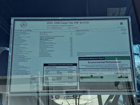 New 2026 Mercedes-Benz Sprinter 2500 image 18